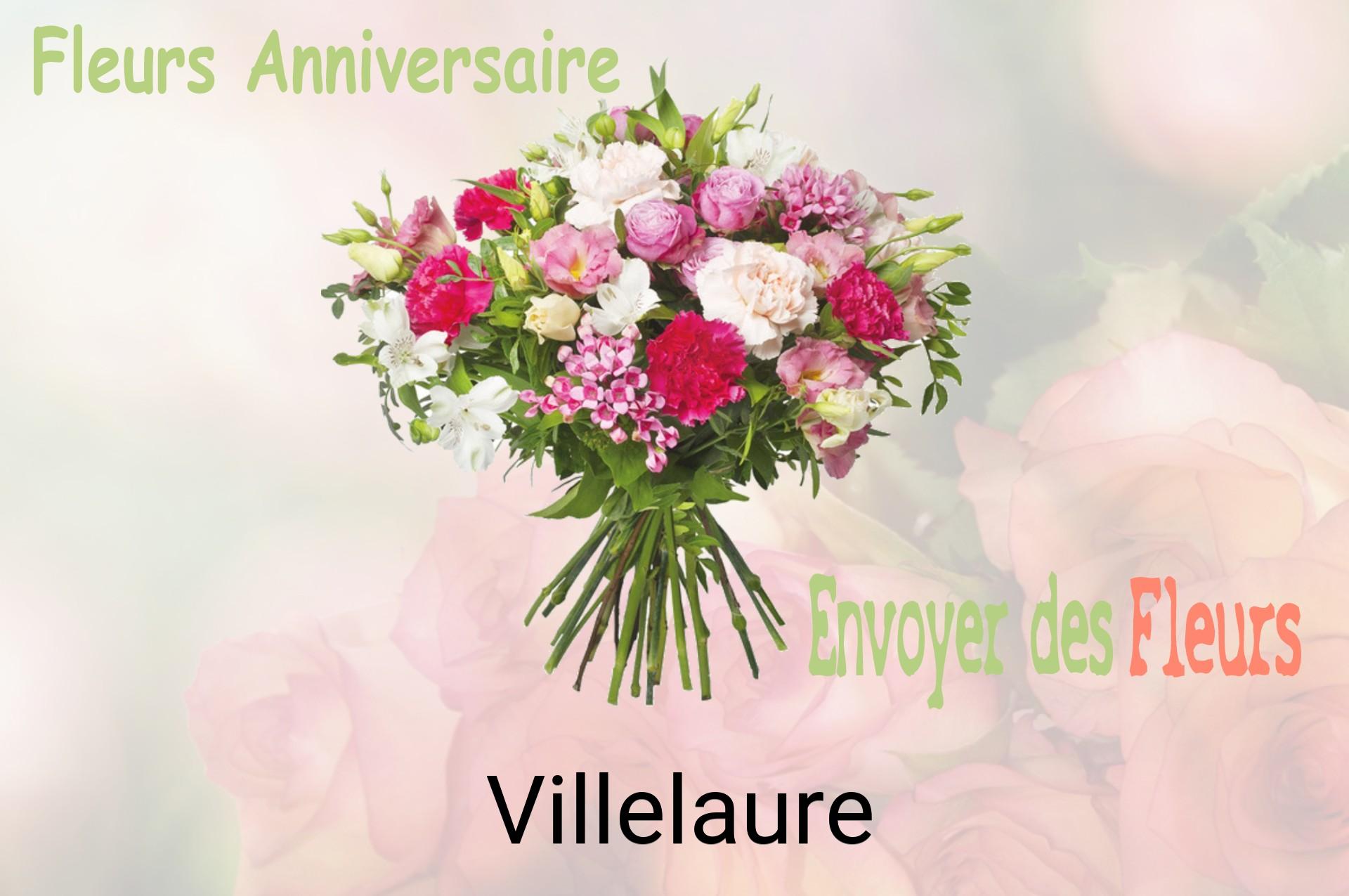 Bouquet de fleurs d’anniversaire livré à Villelaure